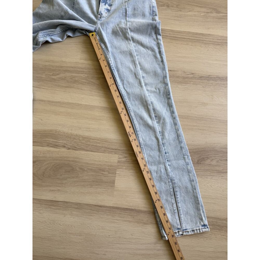 NWT Abercrombie & Fitch Skinny High Rise Split Vent Hem Jean Womens Size 29/8L - Picture 9 of 11